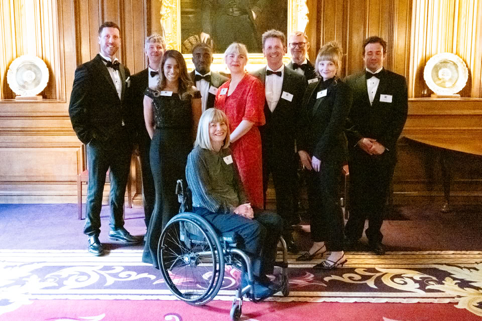 Trustees meet Award winners and nominees before the Awards Dinner